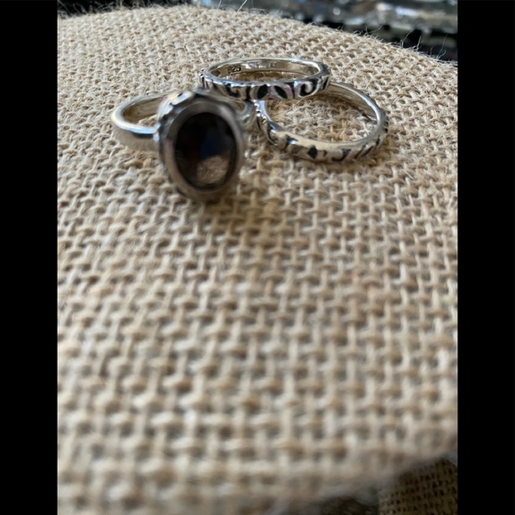 Silpada smoky quartz ring - Picture 1 of 3